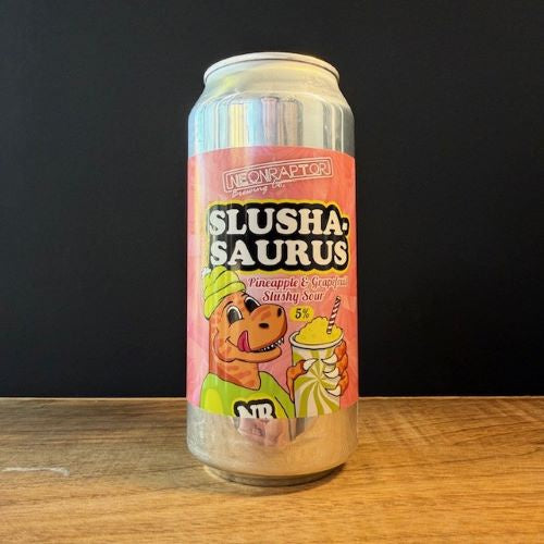 Neon Raptor Slushasaurus Pineapple & Grapefruit - NORD Bottle Shop